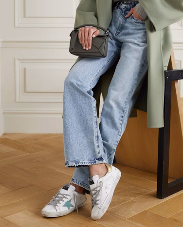 кеди golden goose з джинсами базовий стиль на кожен день кеди golden goose з джинсами базовий стиль на кожен день
