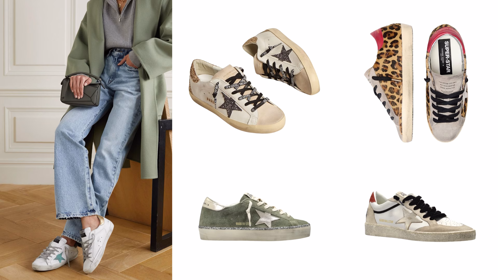 Жіночі кеди Golden Goose